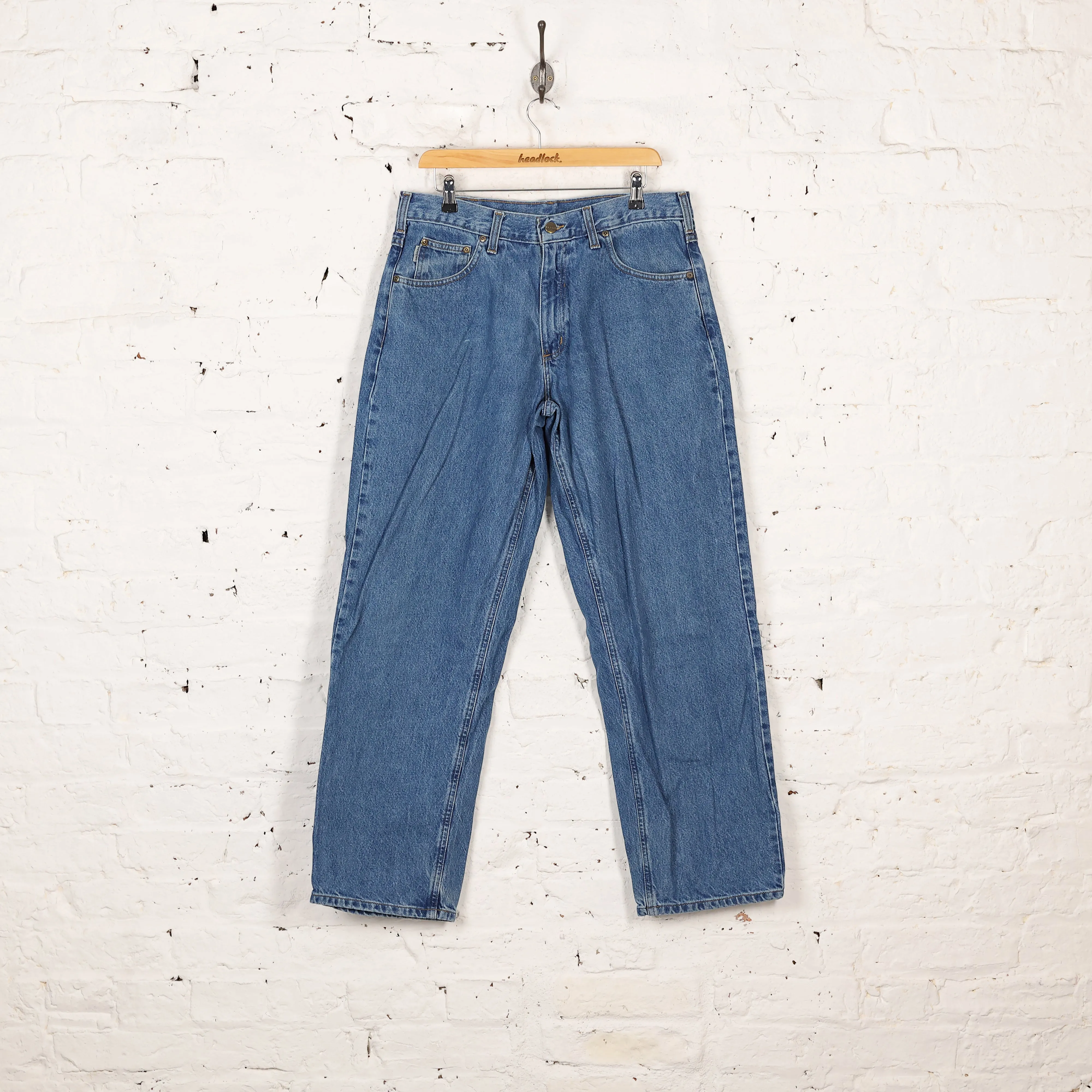 Carhartt Loose Fit Work Pants Jeans - Blue - M
