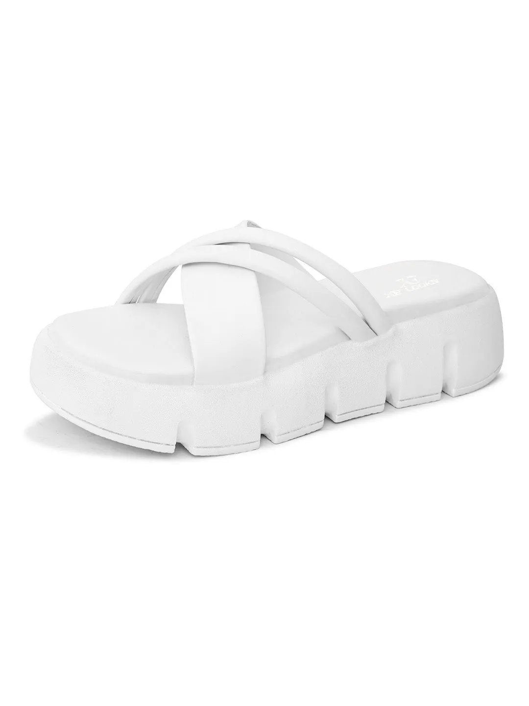 Chic & Modern Comfortable Cushion Platform Slippers