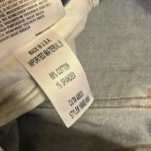 Citizens of Humanity COH Elsa Mid Rise Slim Fit Crop Jeans Women’s Sz 25