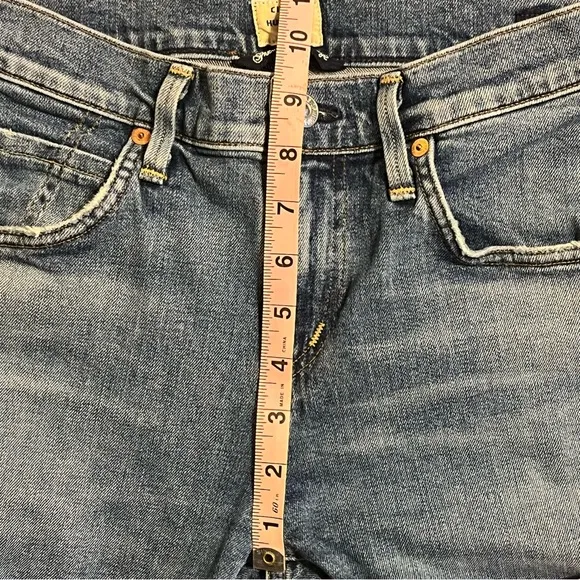Citizens of Humanity COH Elsa Mid Rise Slim Fit Crop Jeans Women’s Sz 25
