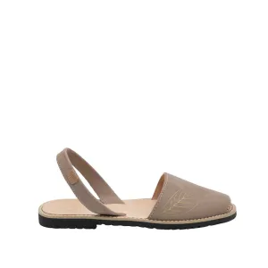 Classic Leather Sandal For Women - Madona 1056 Luna Nobuck