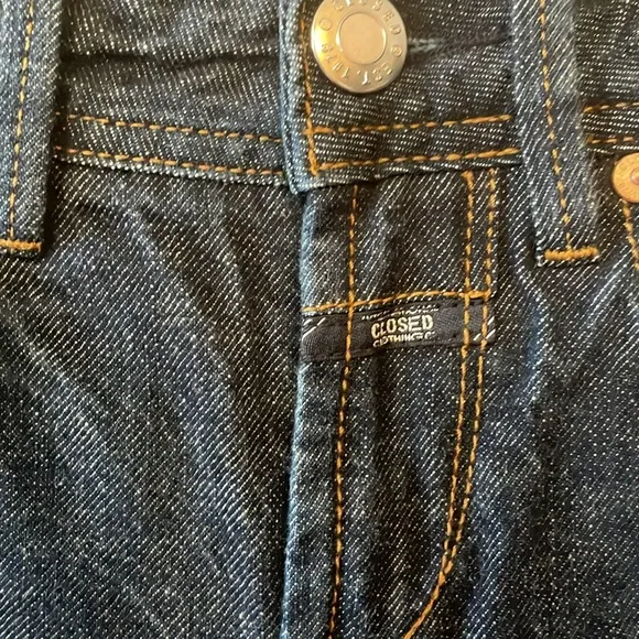 Closed United Straight Dark Wash Jeans Size IT 38.