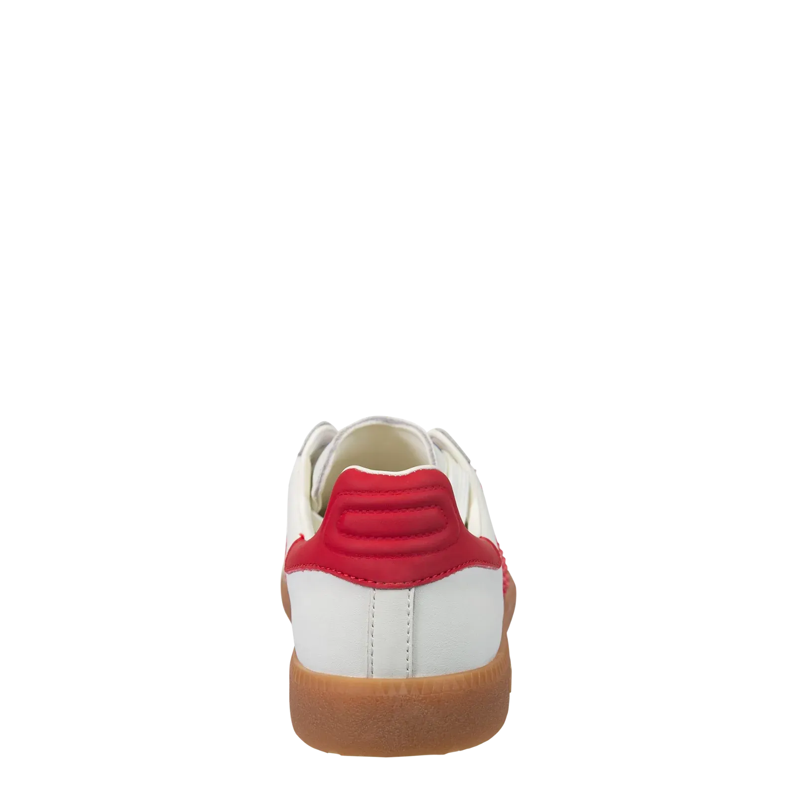 Cloud Sneaker in White with Red