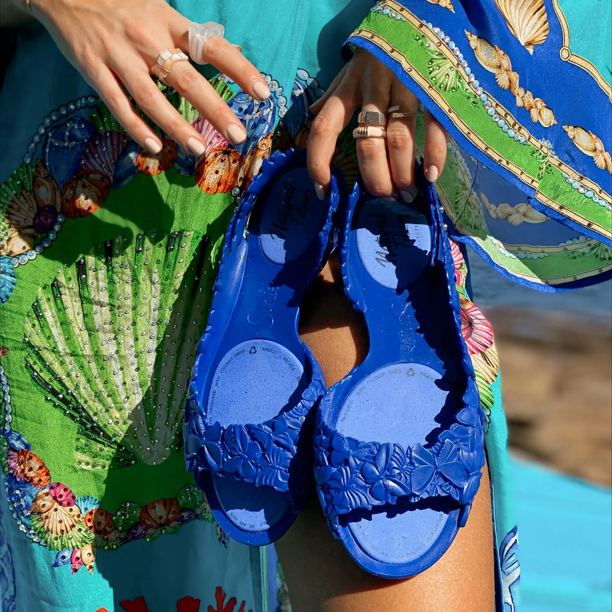Cobalt Butterfly Flats