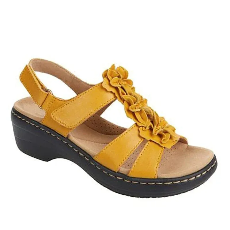 Comfortable bohemian summer sandals