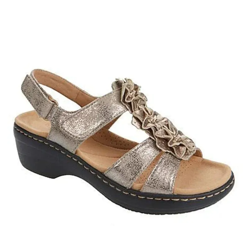 Comfortable bohemian summer sandals