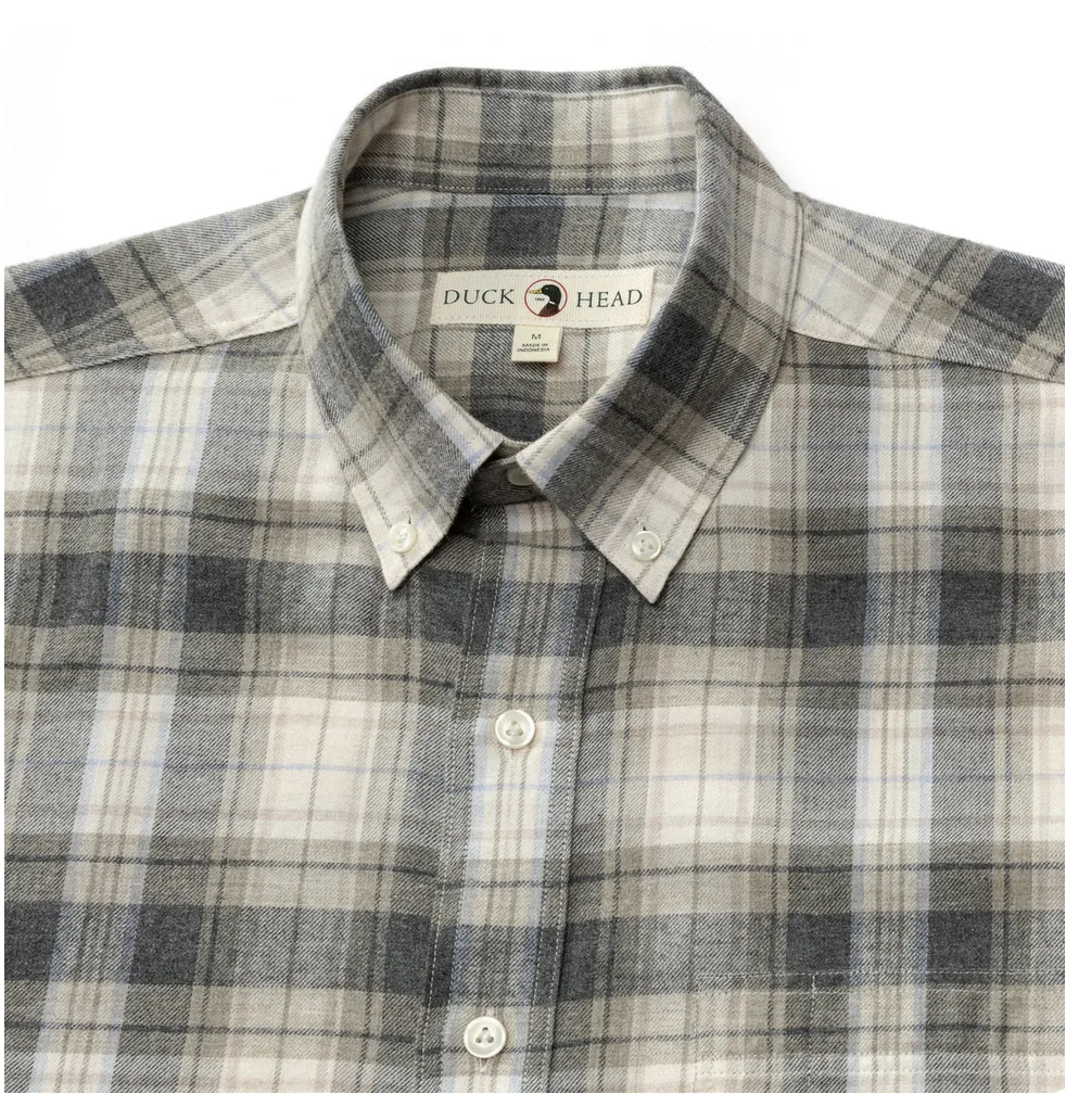 Cotton Flannel Sport Shirt