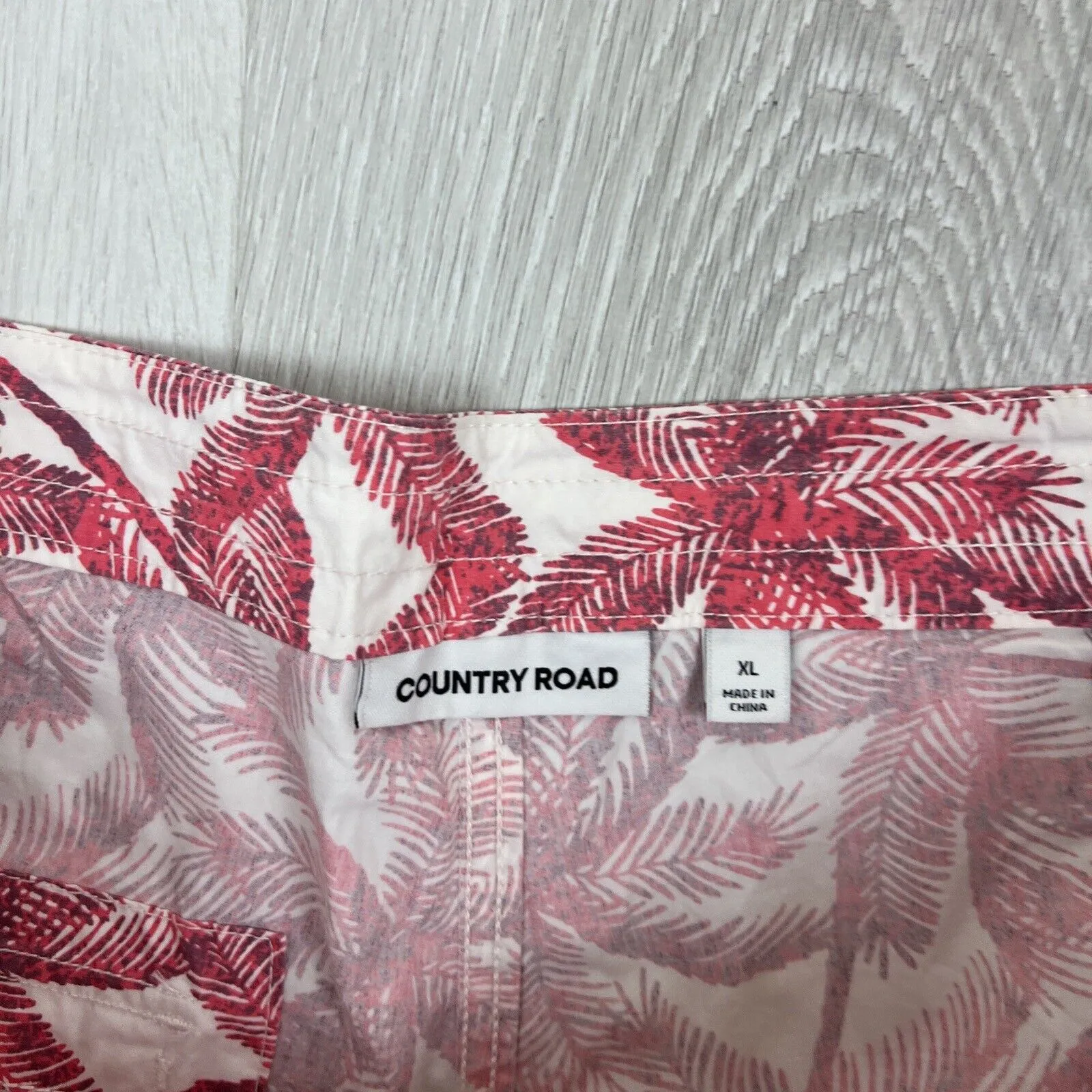 Country Road Mens Palm Tree Boardies Board Shorts Swim Shorts Size XL
