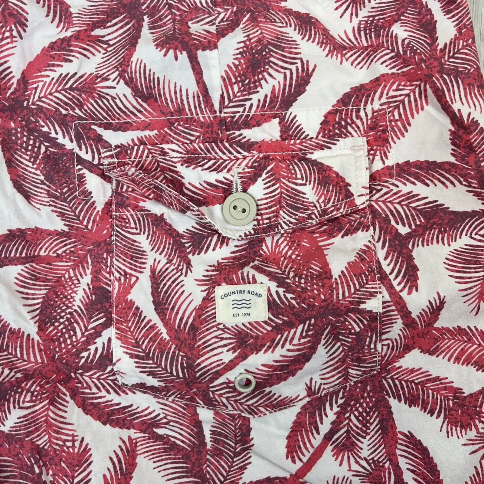 Country Road Mens Palm Tree Boardies Board Shorts Swim Shorts Size XL