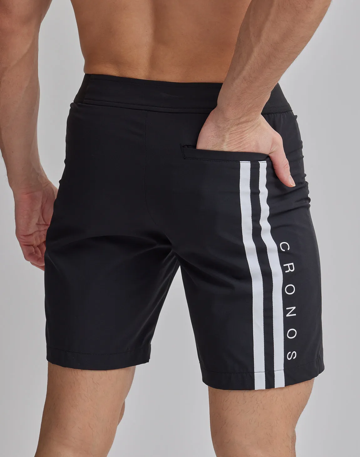 CRONOS 2LINE BOARD SHORTS【GREEN】