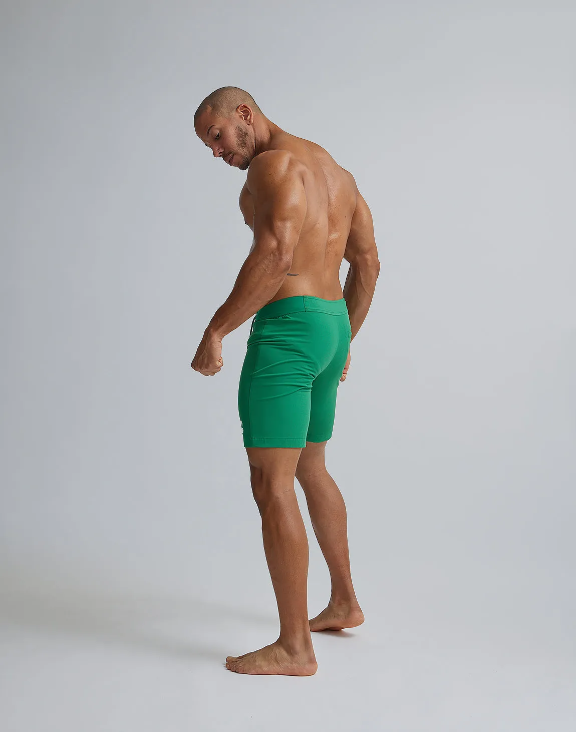 CRONOS 2LINE BOARD SHORTS【GREEN】