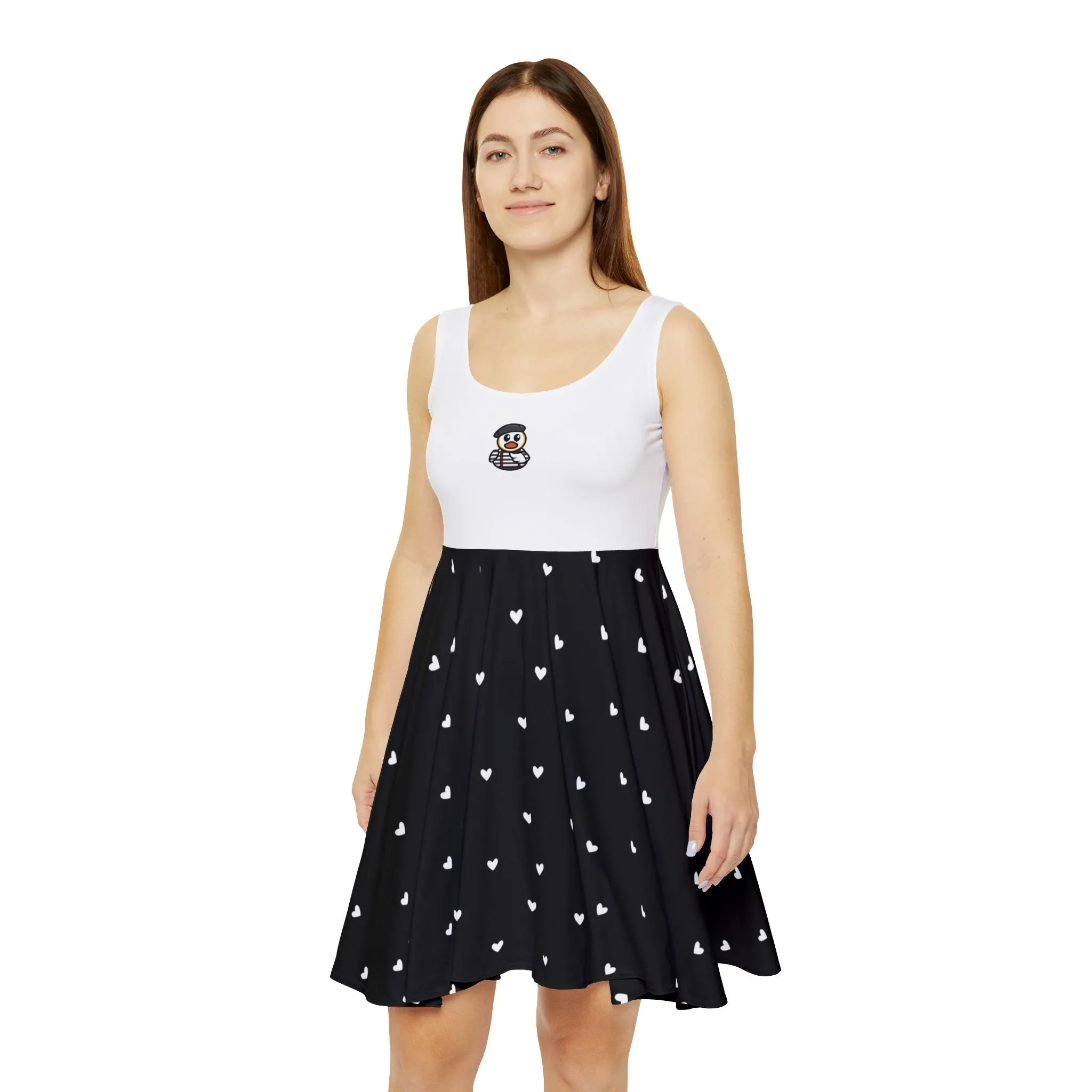 CruisingDucks Gear - Women's Skater Dress - "No Words, Just Waddle"