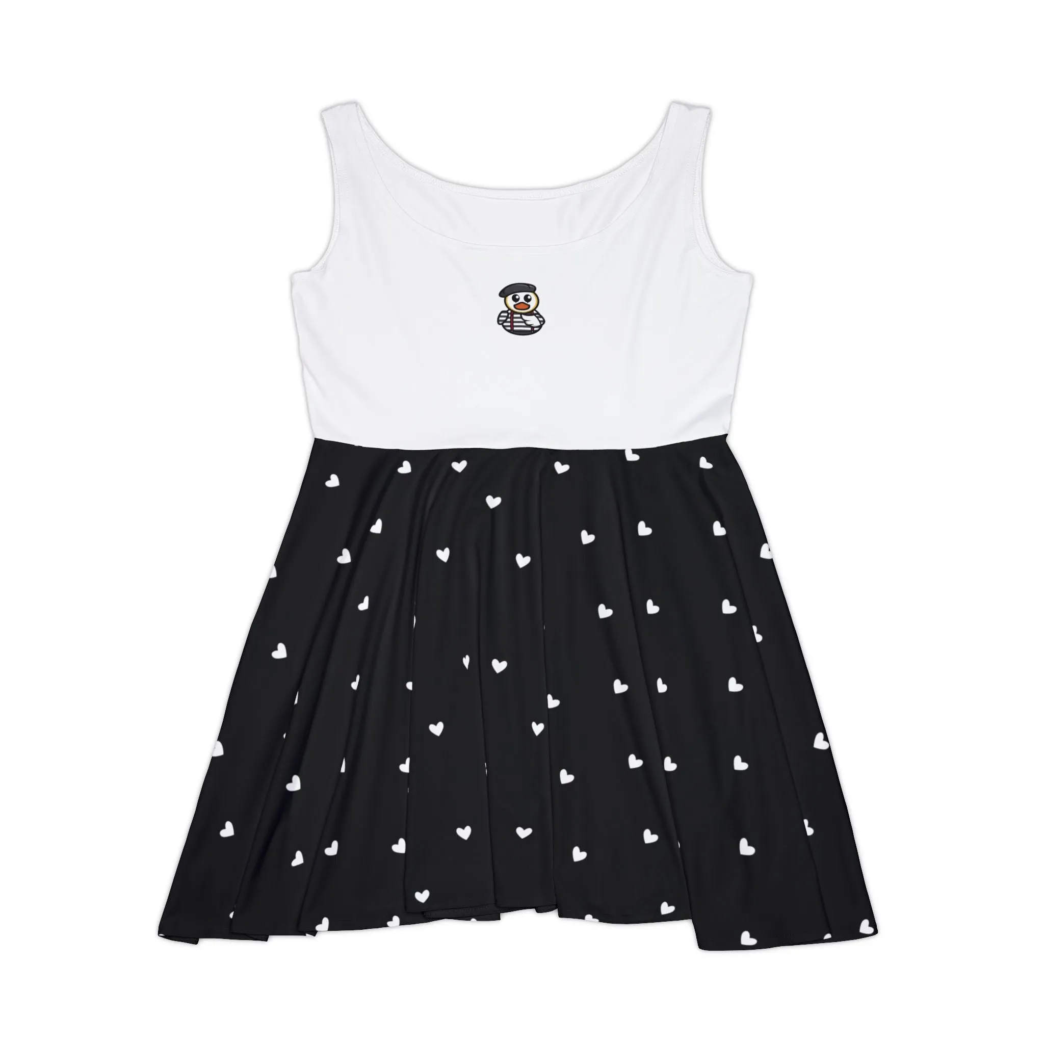 CruisingDucks Gear - Women's Skater Dress - "No Words, Just Waddle"