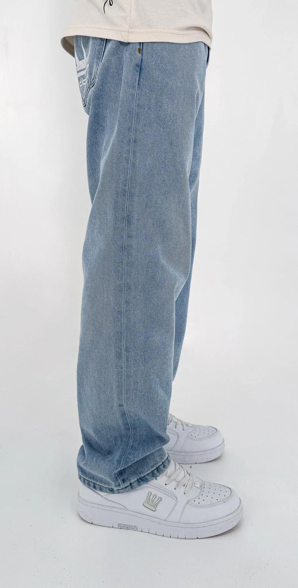 DADA Supreme Minimalist Loose Fit Jeans Light Blue
