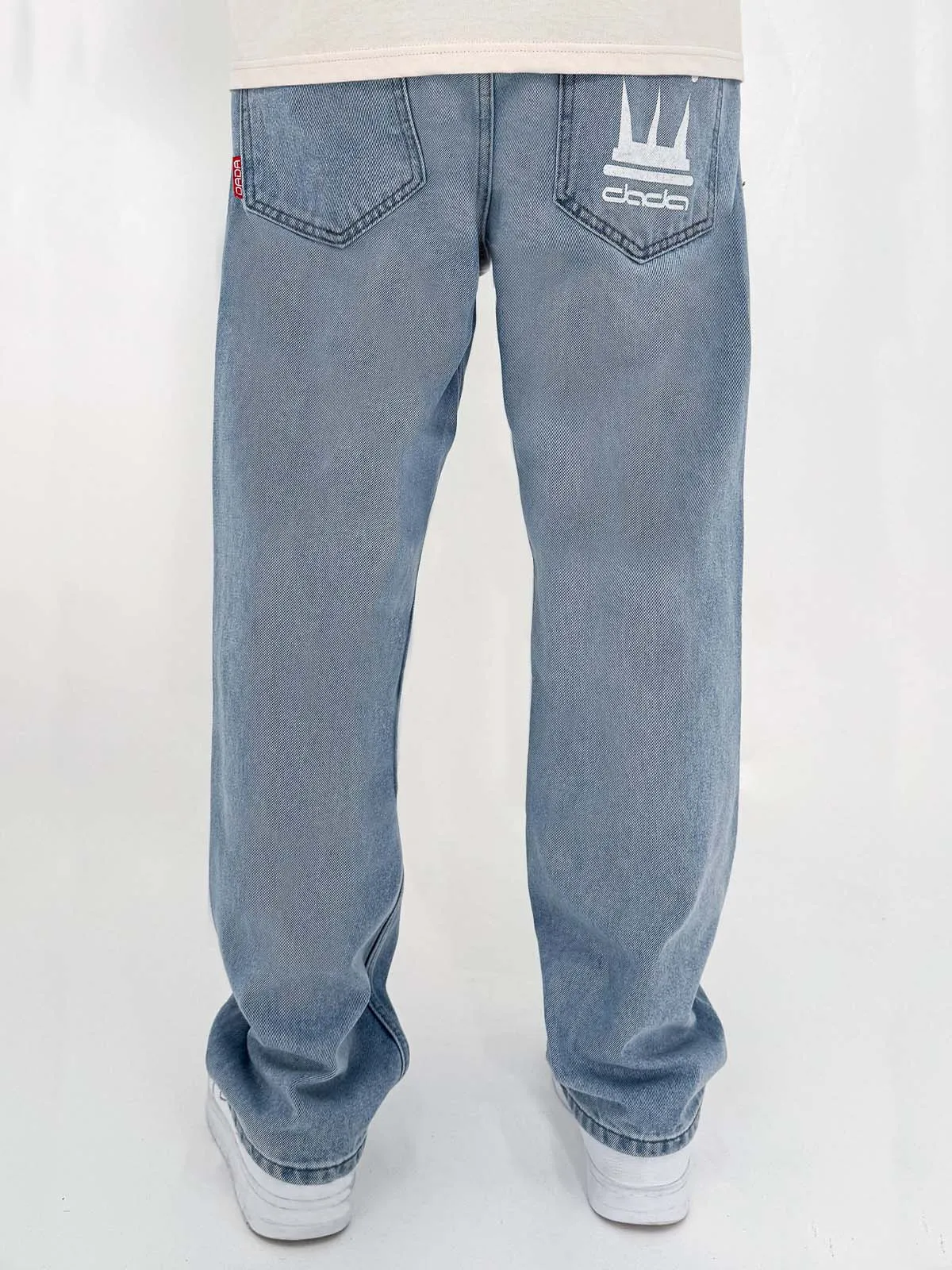 DADA Supreme Minimalist Loose Fit Jeans Light Blue
