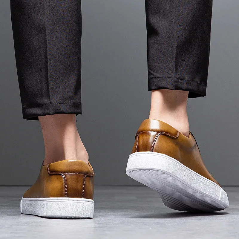 Dan Harrington Handmade Leather Sneakers