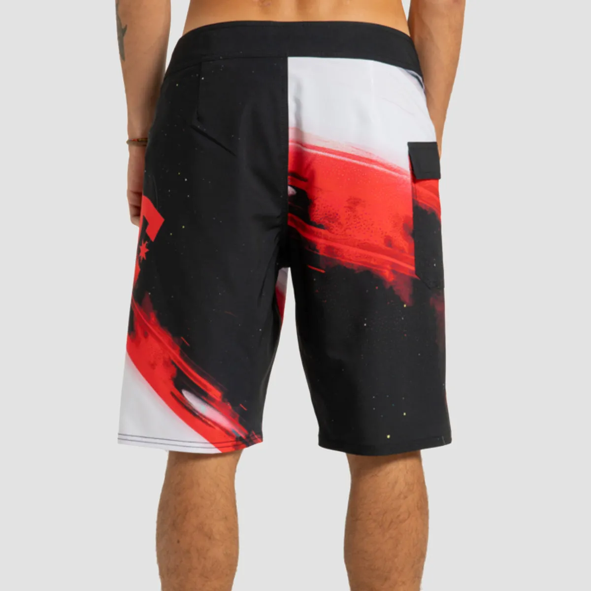 DC Burnout 21" Boardshorts Racing Red