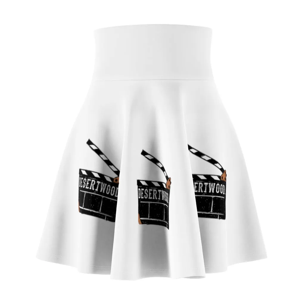 Desertwood Slate Women's Skater Skirt