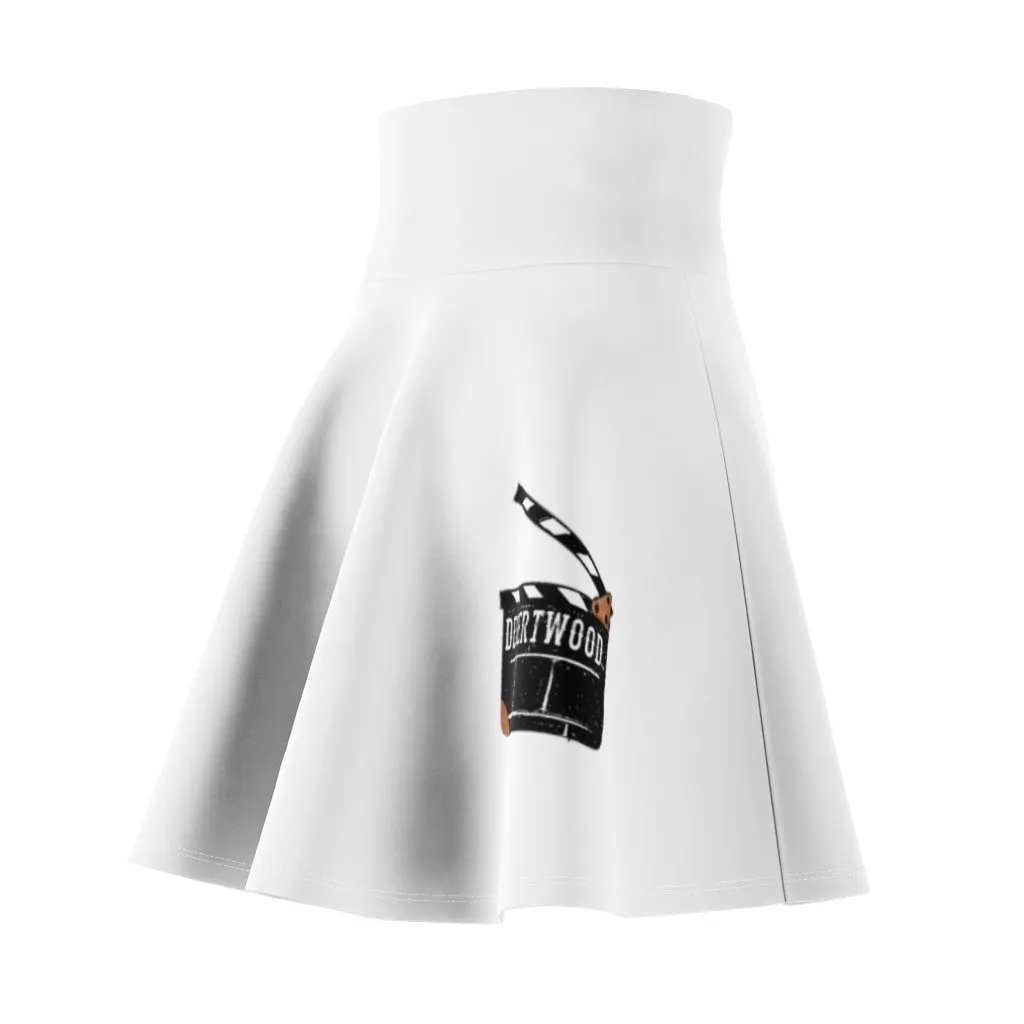 Desertwood Slate Women's Skater Skirt