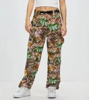 Deus Ex Machina Womens Foliage Cargo Pants Size 10 (New RRP $269)