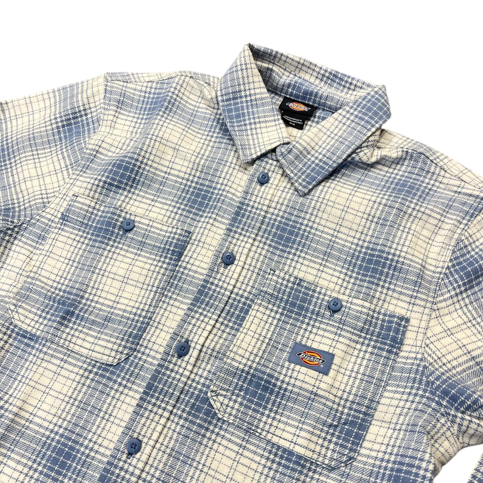 Dickies Evansville Long Sleeve Shirt Blue