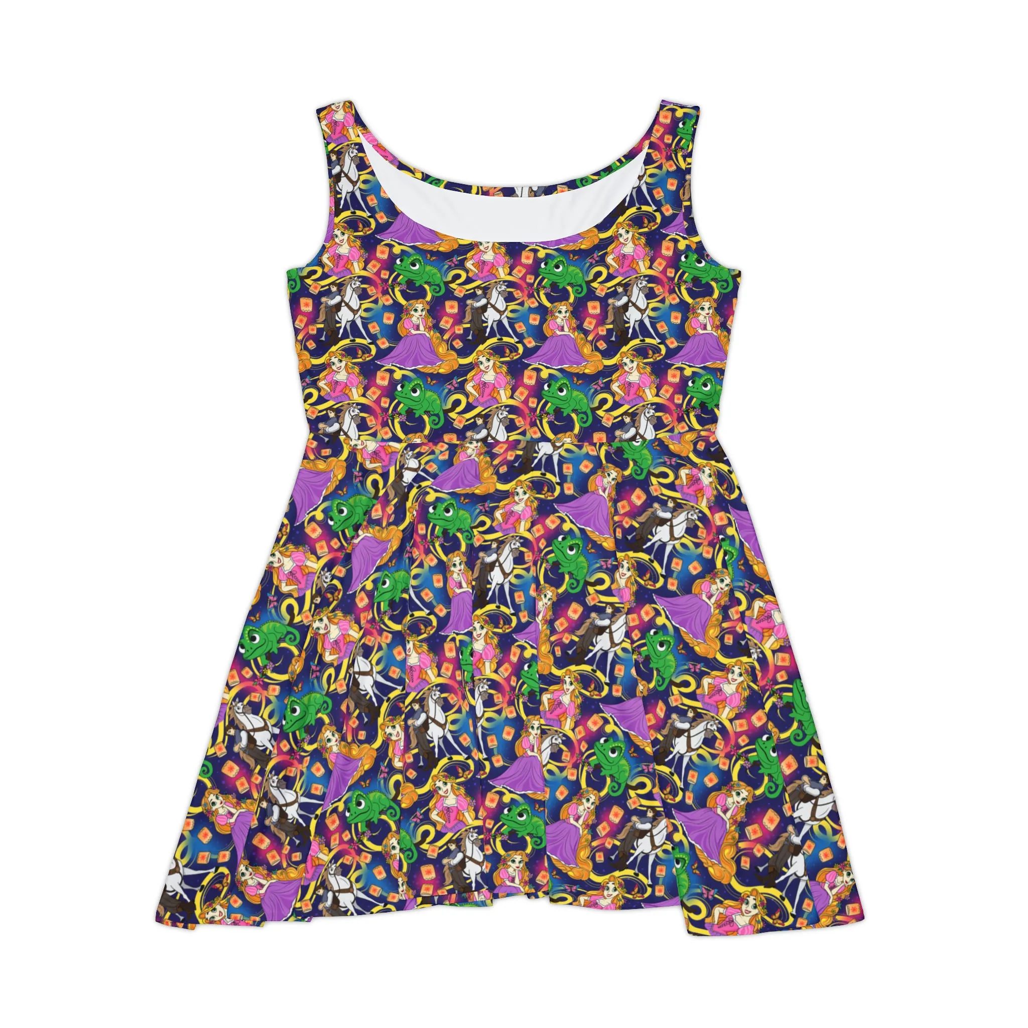 Disney Tangled Rapunzel At Last I See The Light Women's Skater Dress