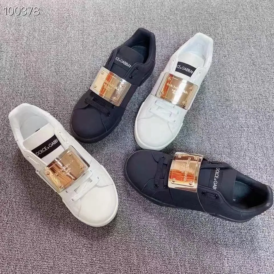 Dolce & Gabbana | Leather Sock Sneakers Logo Sneakers