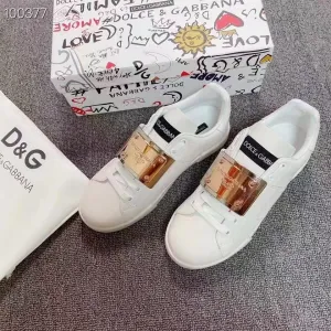 Dolce & Gabbana | Leather Sock Sneakers Logo Sneakers