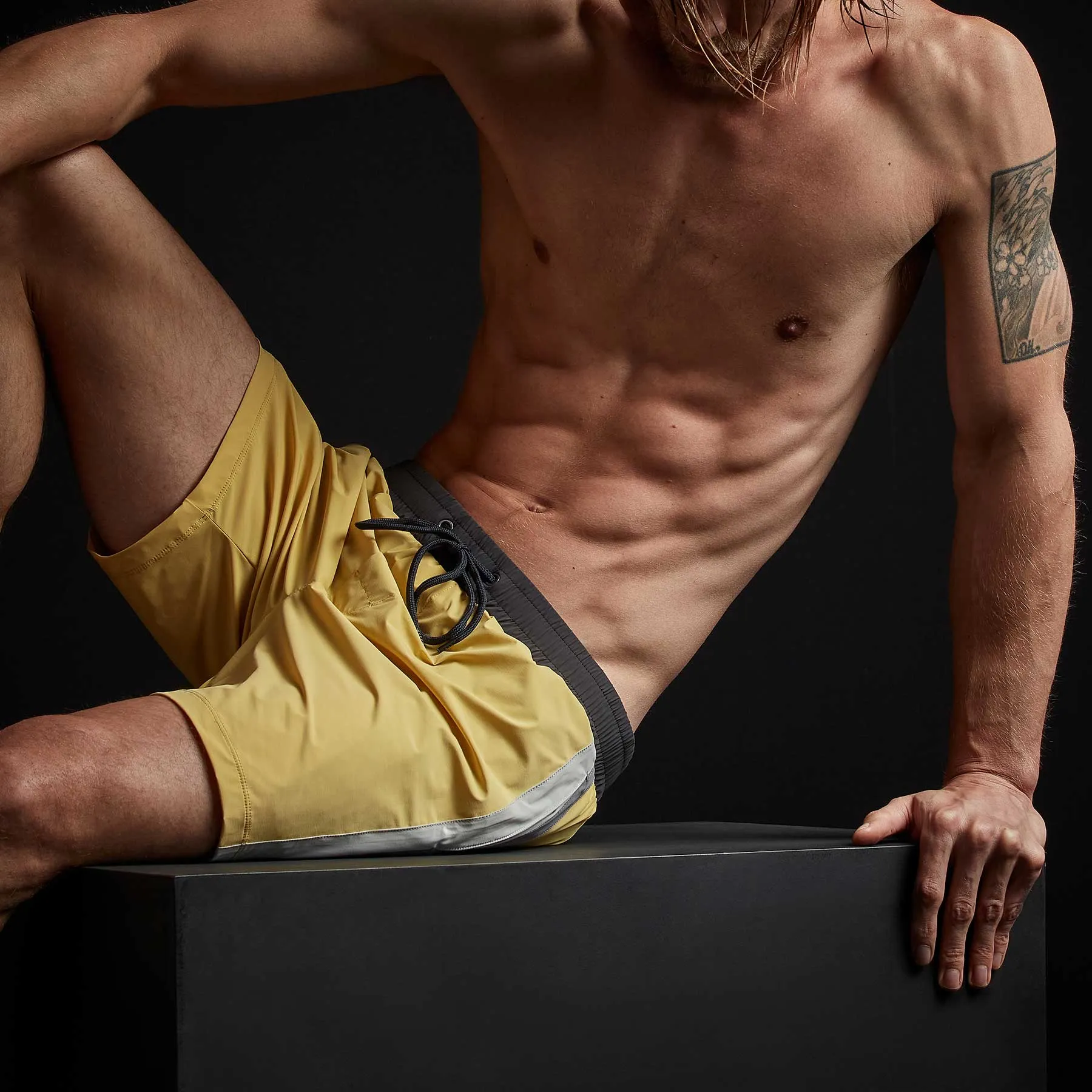 Double Stripe Boardshort - Medallion/Smoke/Carbon/Dusk