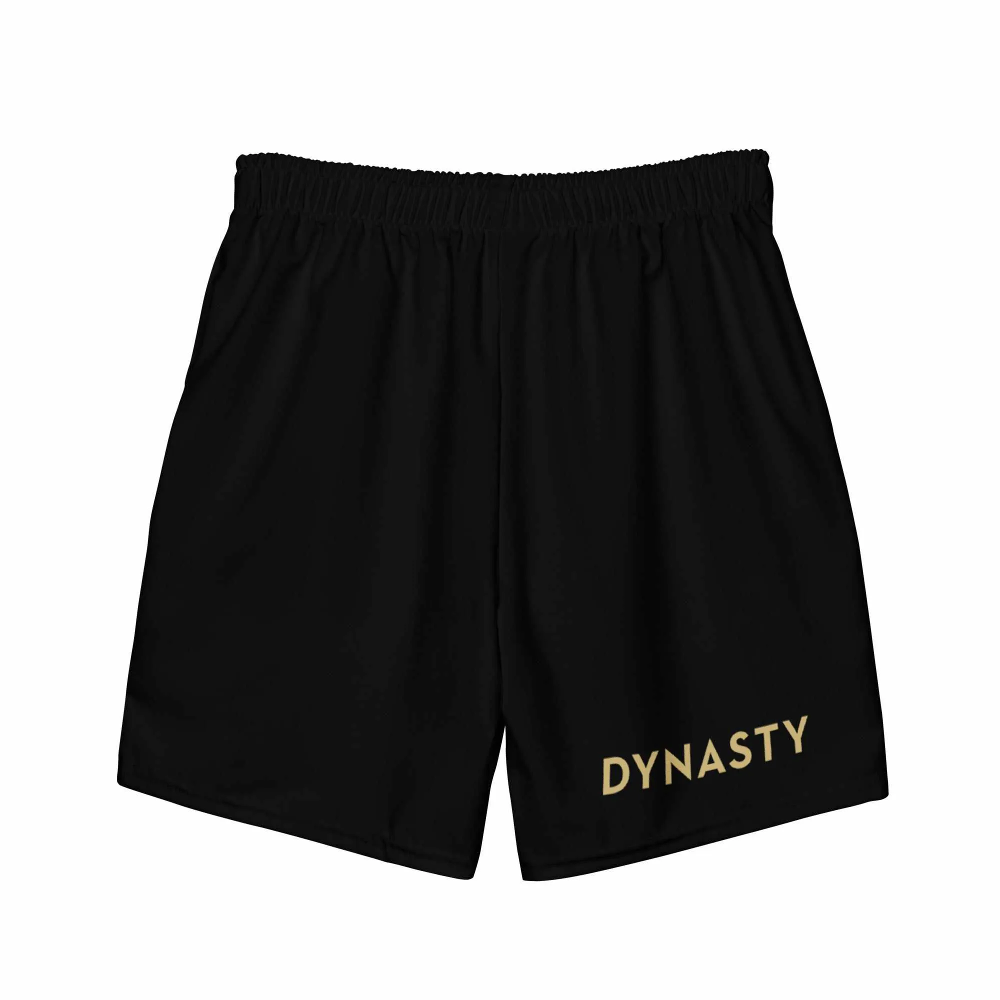 Dynasty Hybrid Emblem Board Shorts (Black / Gold)