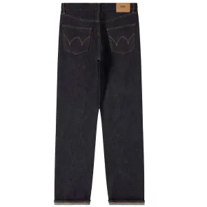Edwin Loose Straight Kaihara Jean Dark Pure Indigo Rainbow Selvage