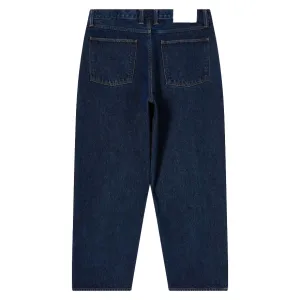 Edwin Tyrell Pant Blue Dark Marble Wash