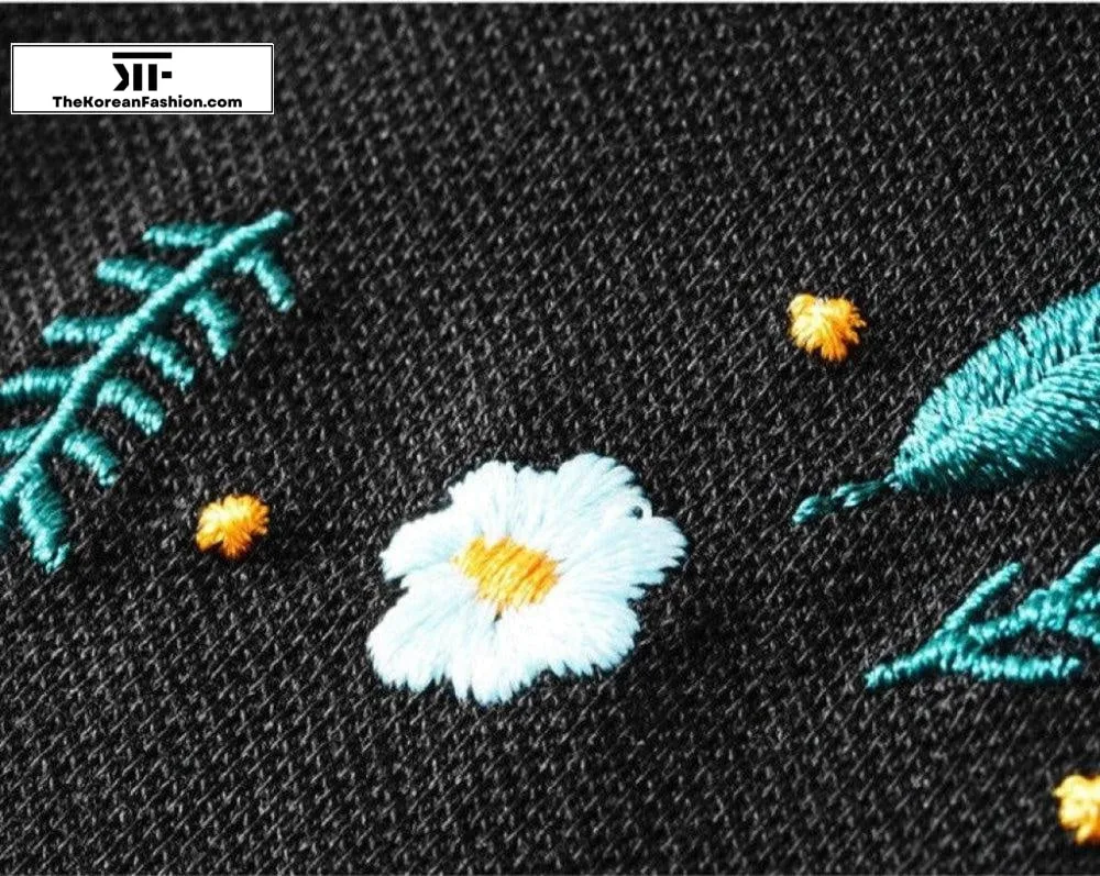 Embroidery Polo T-Shirt