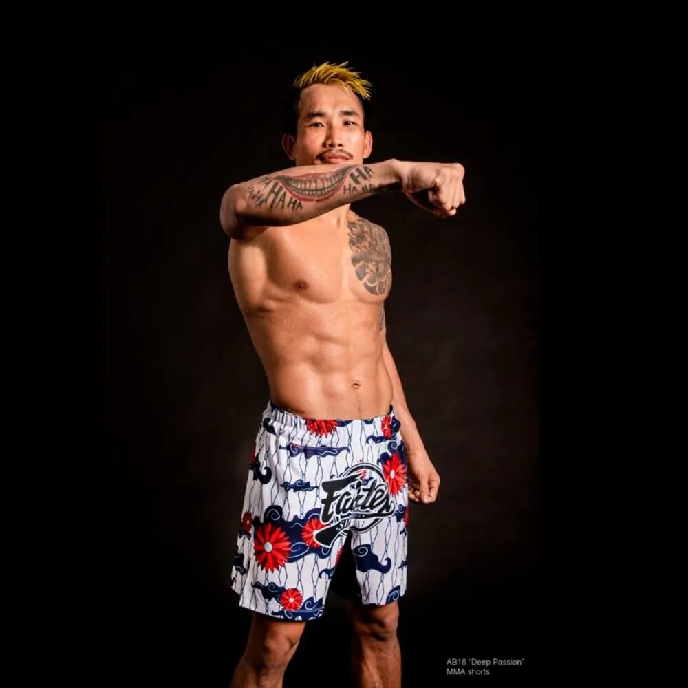 Fairtex AB18 MMA Board Shorts Deep Passion