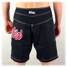 Fairtex MMA Fight Shorts AB1 Black/Red