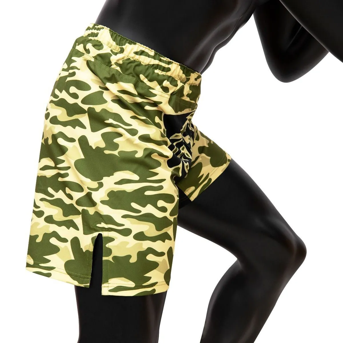 Fairtex MMA Shorts Sandy Camo Green