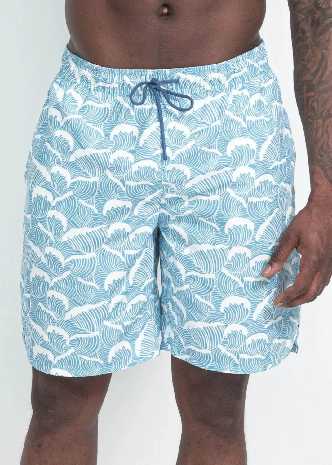 Faro Boardshorts - Ocean Waves Print