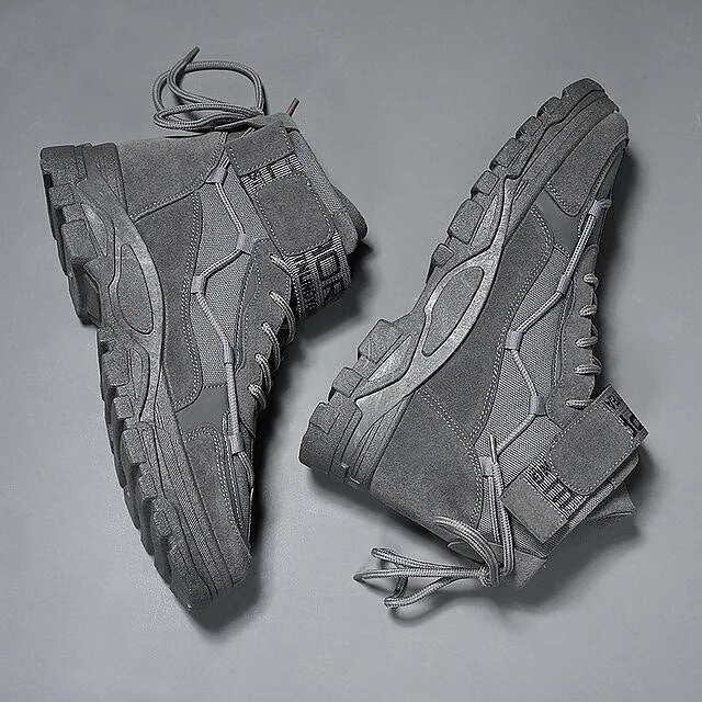 Fashion Men Boots Loafers Running Shoes