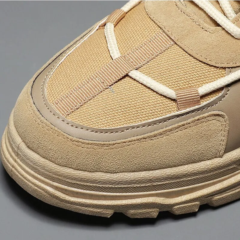 Fashion Men Boots Loafers Running Shoes
