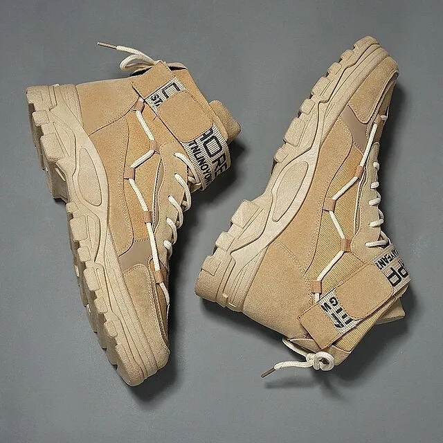 Fashion Men Boots Loafers Running Shoes