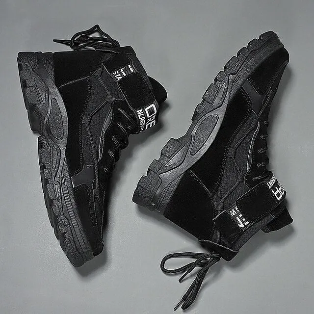 Fashion Men Boots Loafers Running Shoes