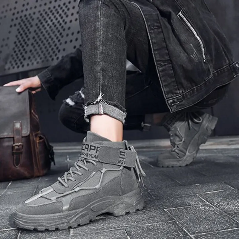 Fashion Men Boots Loafers Running Shoes