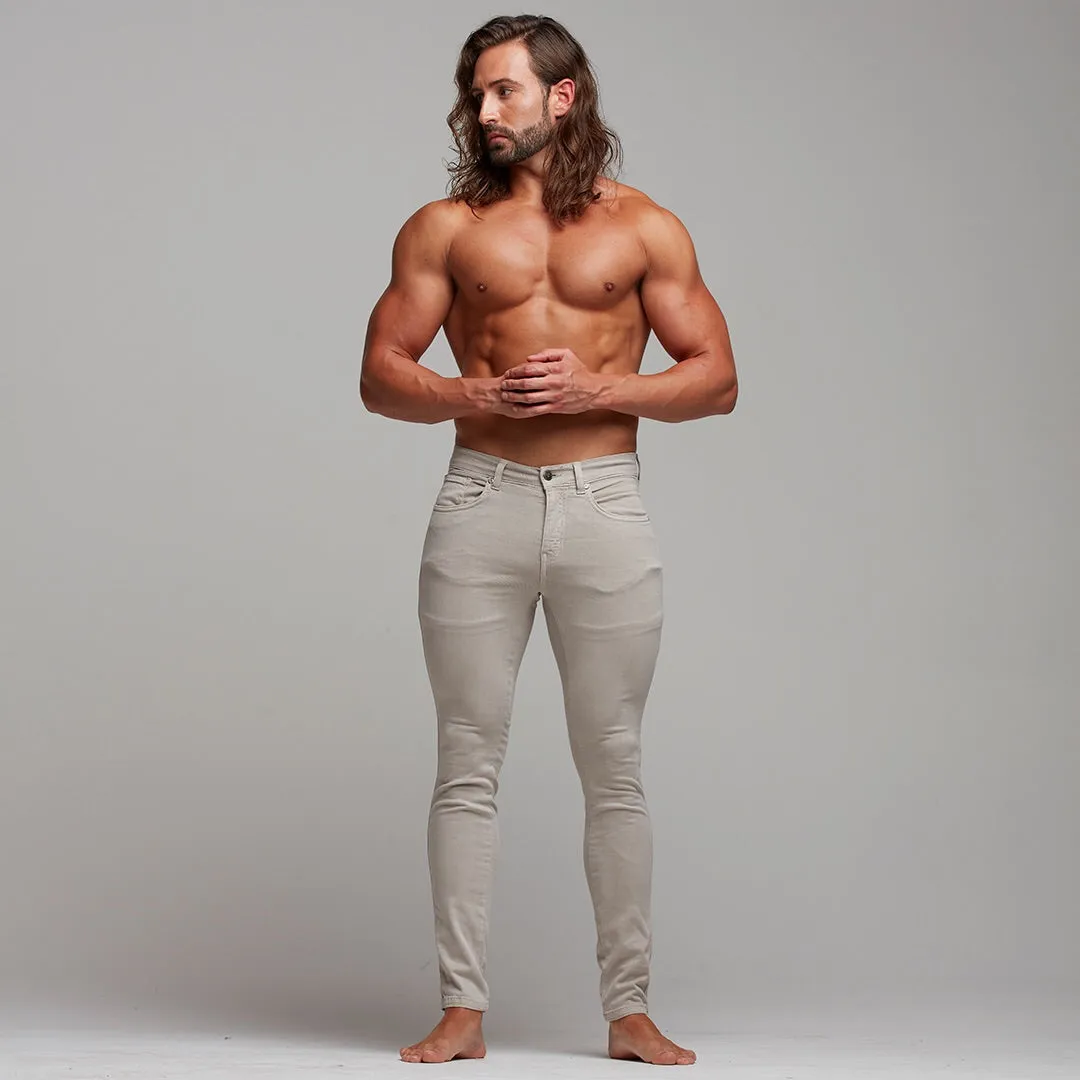 Father Sons Ultra Stretch Beige Jeans - FSH272