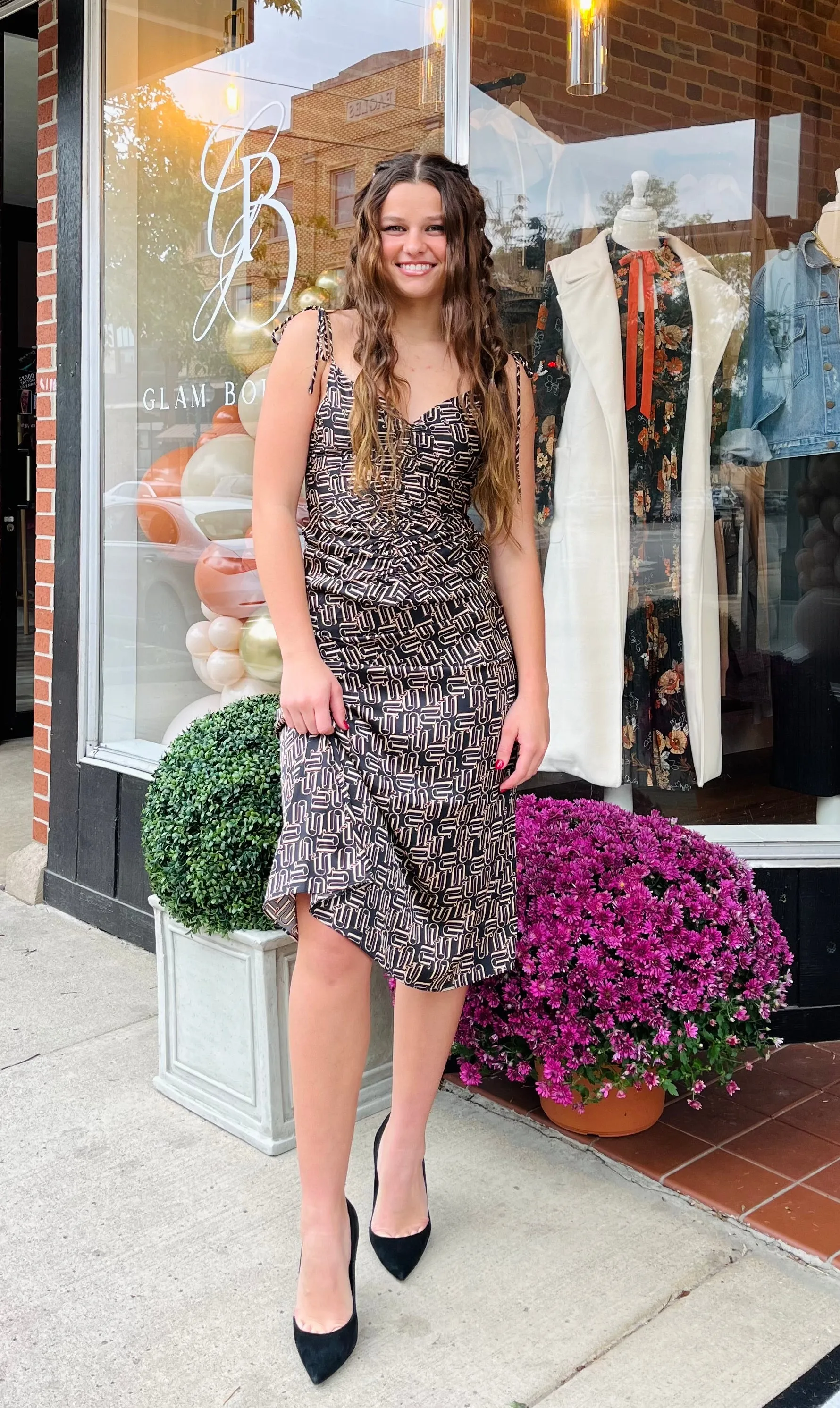 FINAL SALE Adria Ruched Dress
