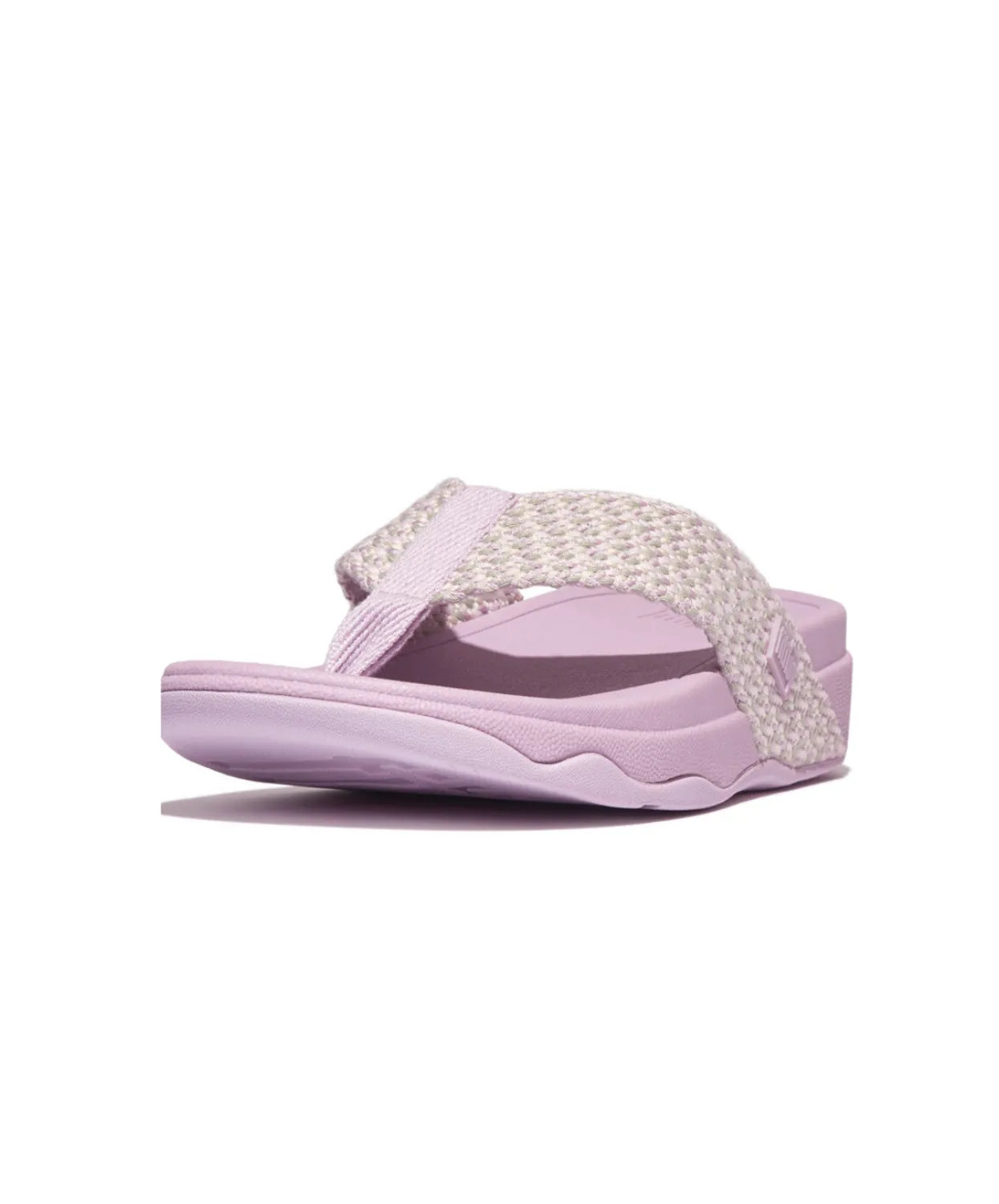 FitFlop Surf Multi-Tone Webbing Toe-Post Sandals Wild Lilac