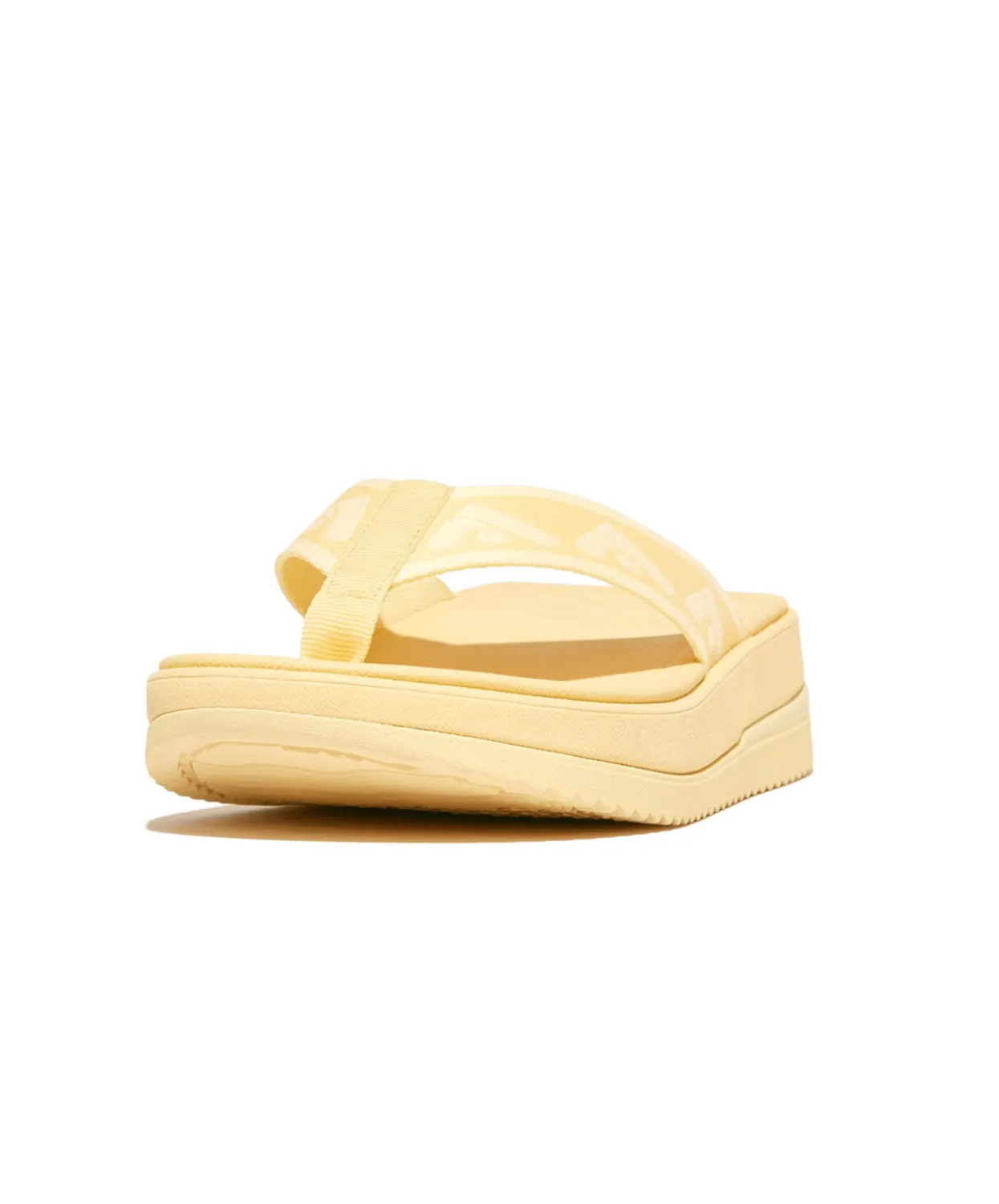 Fitflop Surff Webbing Toe Post Sandals Mellow Yellow