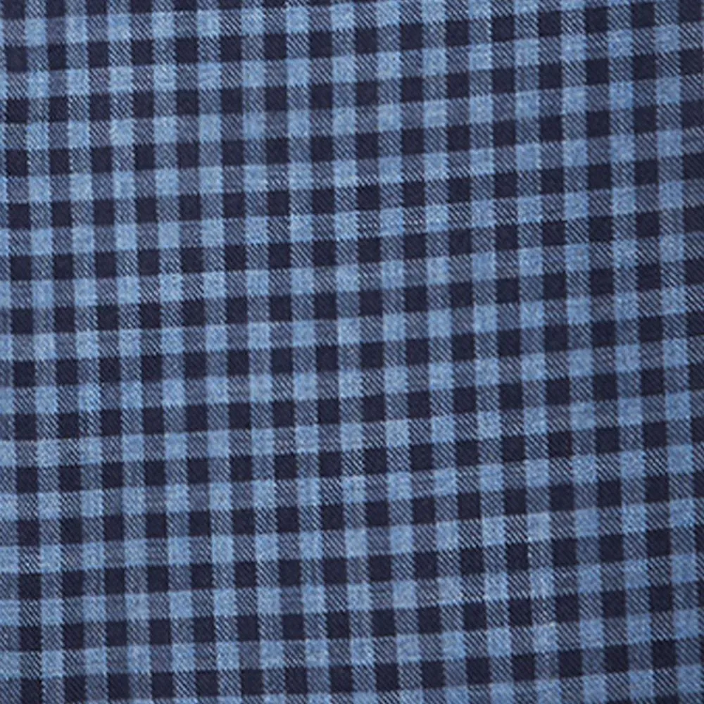 Flannel Gingham - Navy