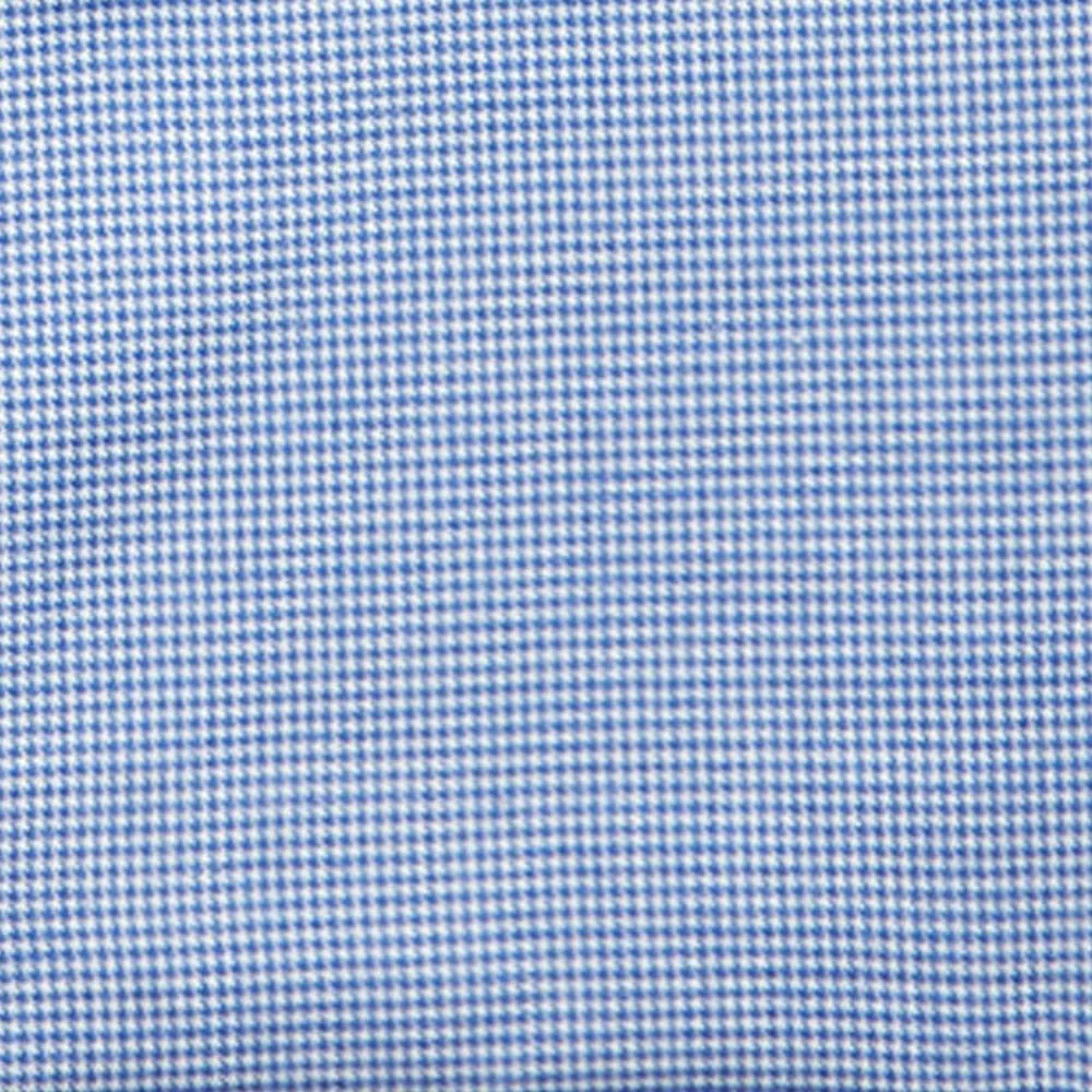 Flannel Houndstooth - Blue