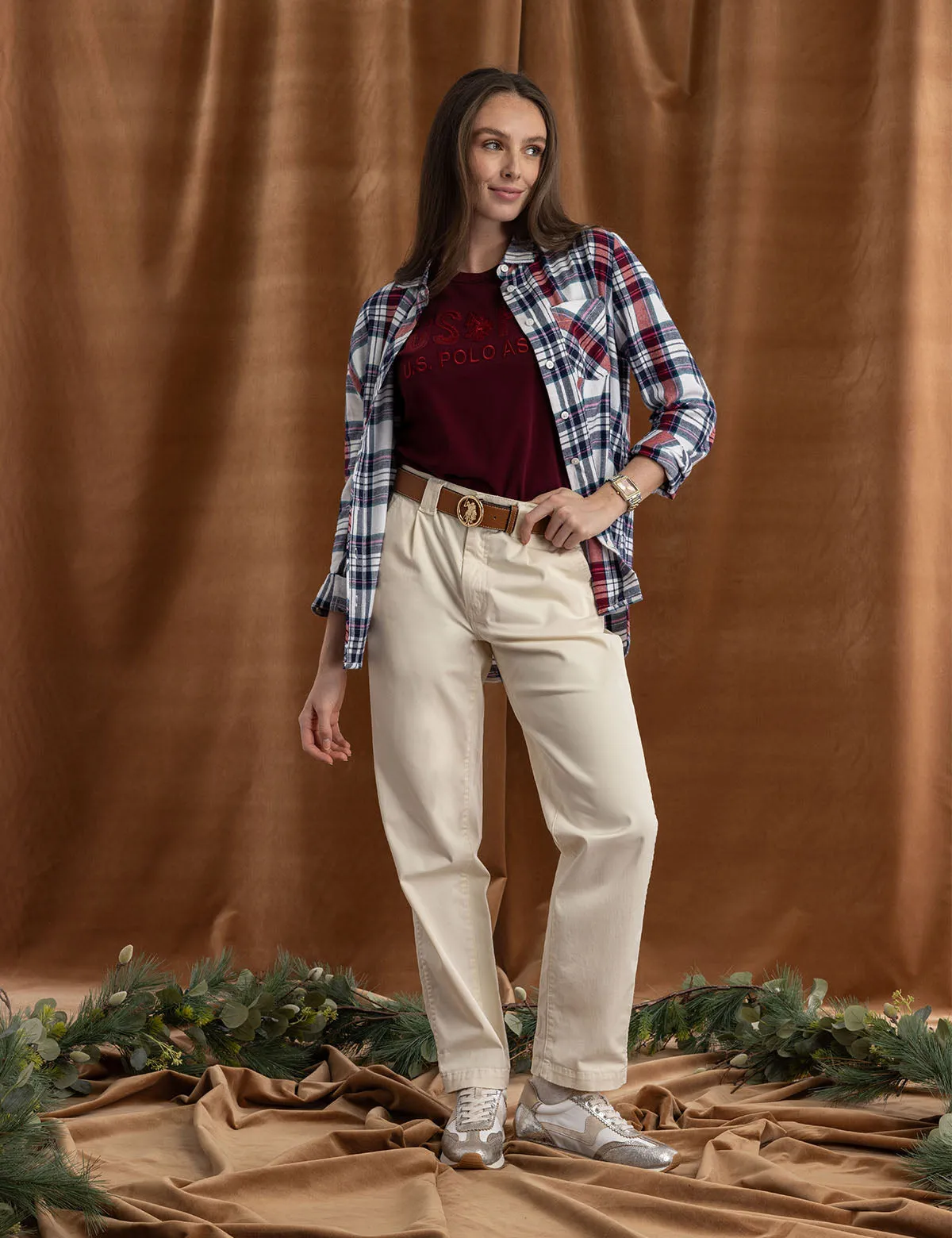 FLANNEL PLAID LONG SLEEVE SHIRT