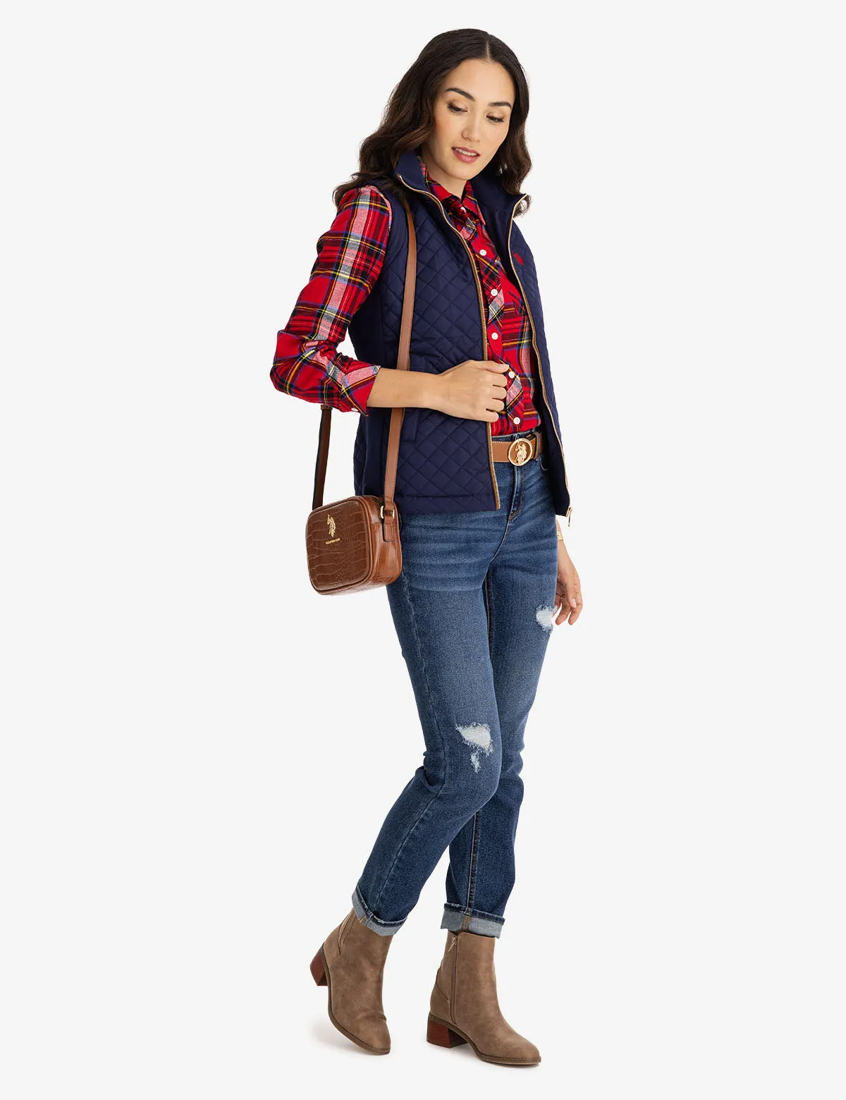 FLANNEL PLAID LONG SLEEVE SHIRT